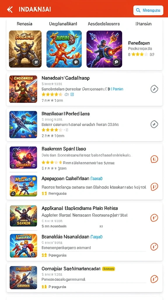 Kompetisi seru antar pemain melalui leaderboard.