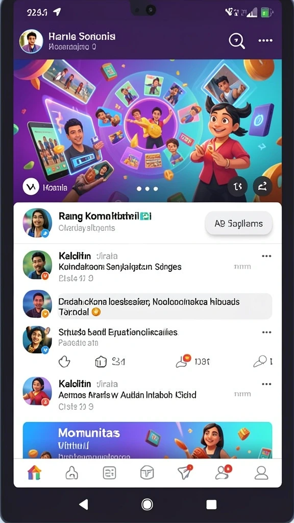 Screenshot menunjukkan mode permainan yang penuh aksi dan tantangan.