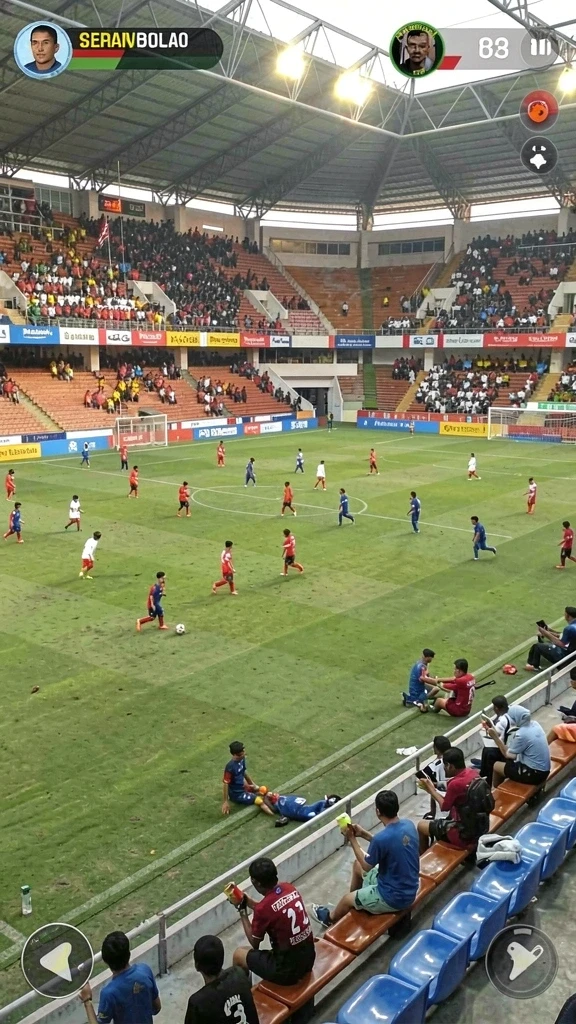 Tampilan grafis yang membuat permainan semakin menarik.