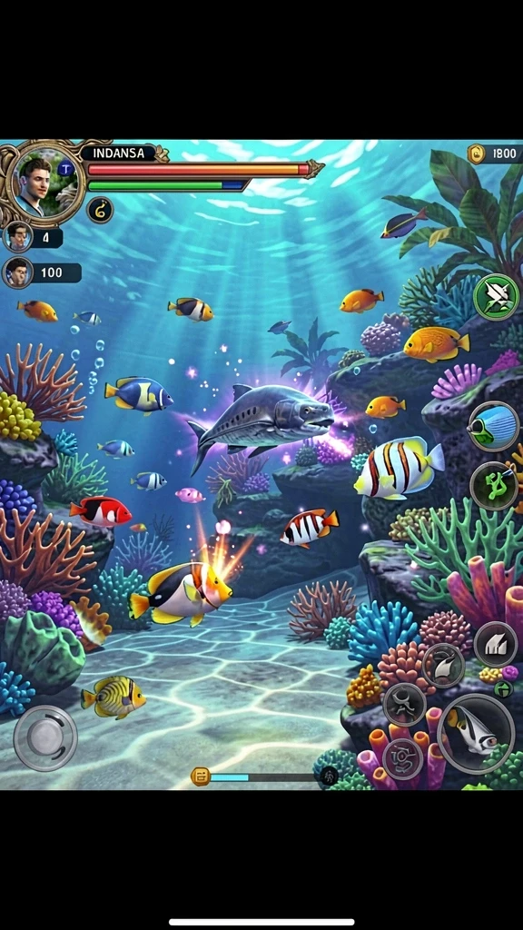 Interaksi multiplayer yang seru dengan teman.