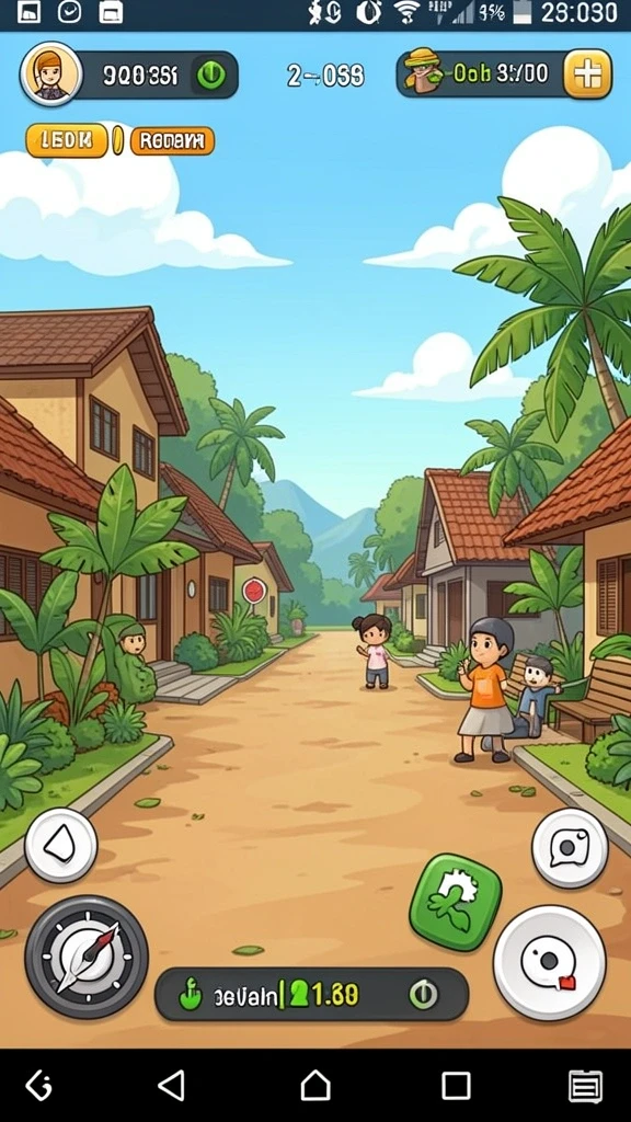 Tampilan antarmuka yang user-friendly.