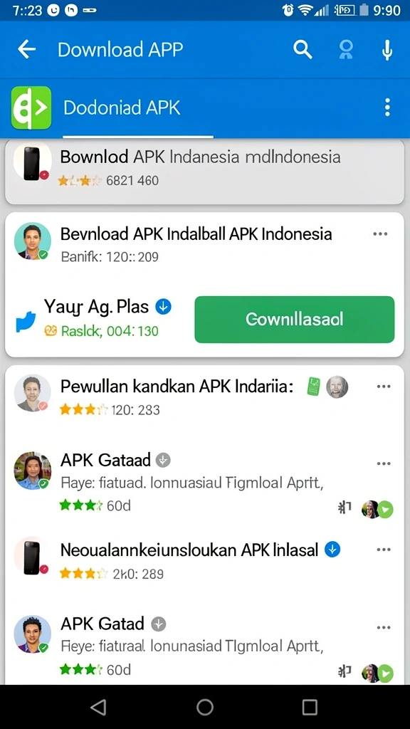 Tampilan awal yang menarik dan user-friendly.