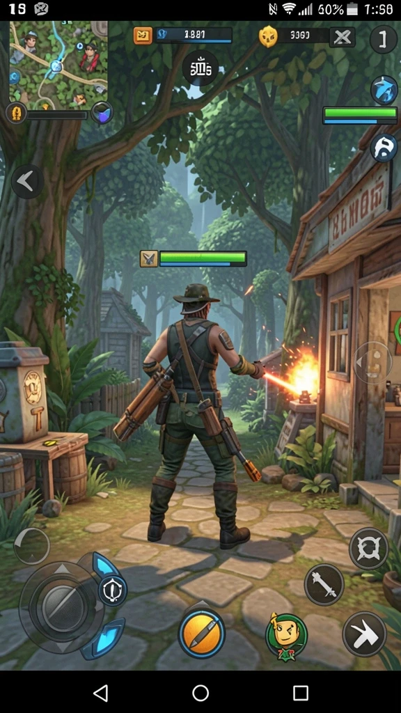Fitur multiplayer untuk bermain bersama teman.