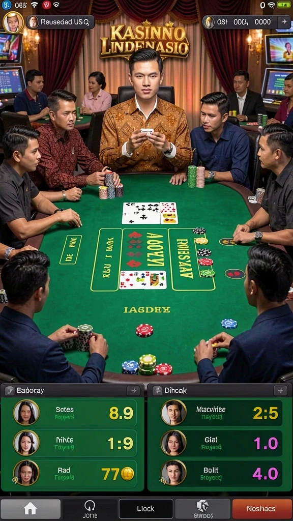 Fitur interaktif yang memungkinkan pemain berkomunikasi.