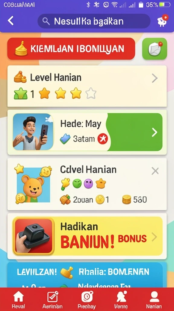 Grafik menakjubkan yang memanjakan mata.