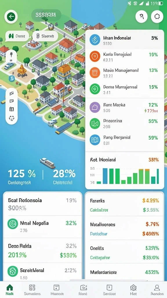 Tampilan antarmuka yang user-friendly dan menarik.