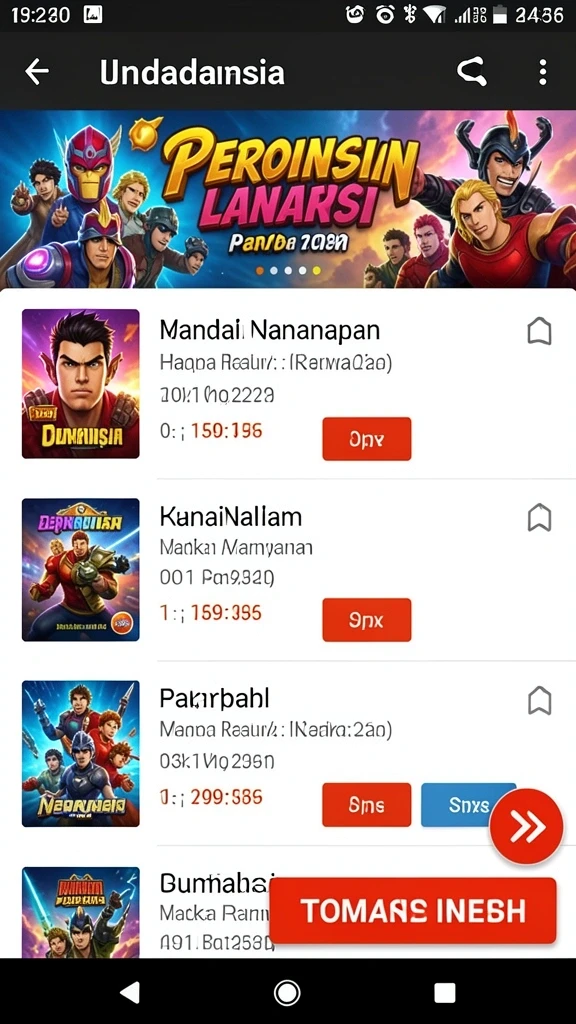 Tampilan awal JAKARTAWIN yang menarik dan berwarna.