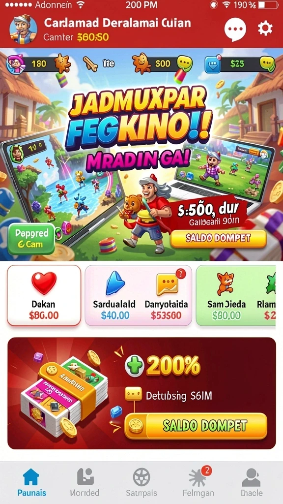 Beragam permainan judi yang seru dan menantang.