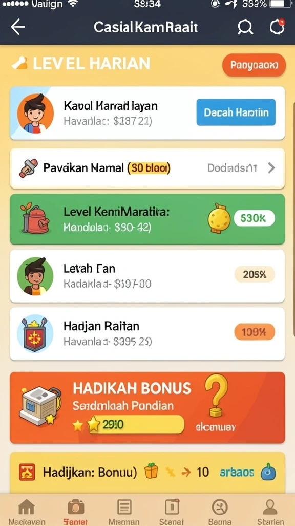 Tampilan antarmuka yang intuitif dan mudah digunakan.