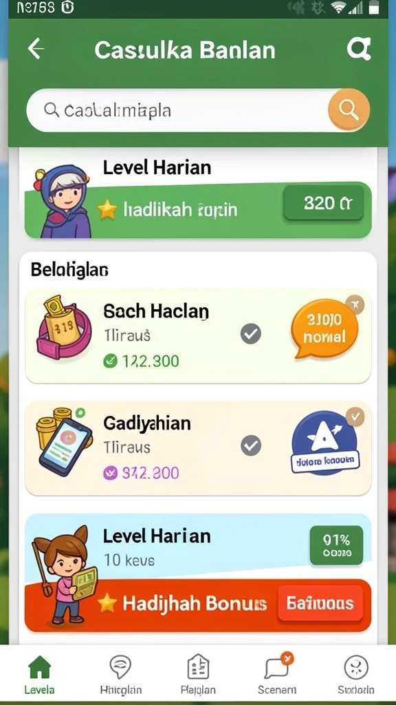 Salah satu level menantang di KOSTOTO.