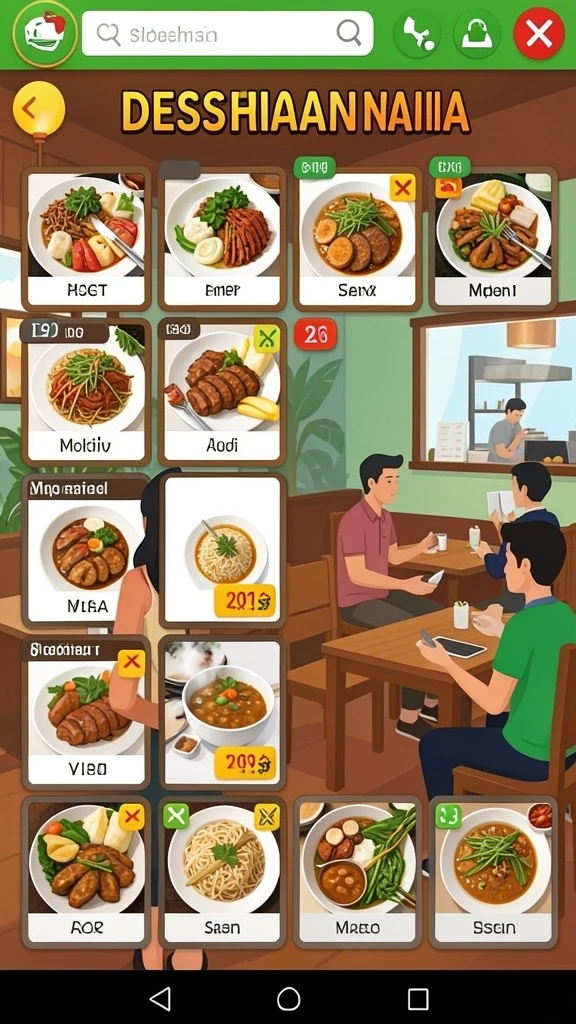 Tampilan antarmuka yang ramah pengguna.