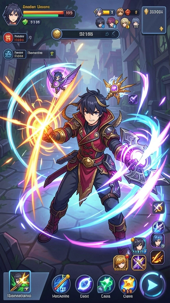 Screenshot ketiga memperlihatkan mode multiplayer dengan teman-teman.