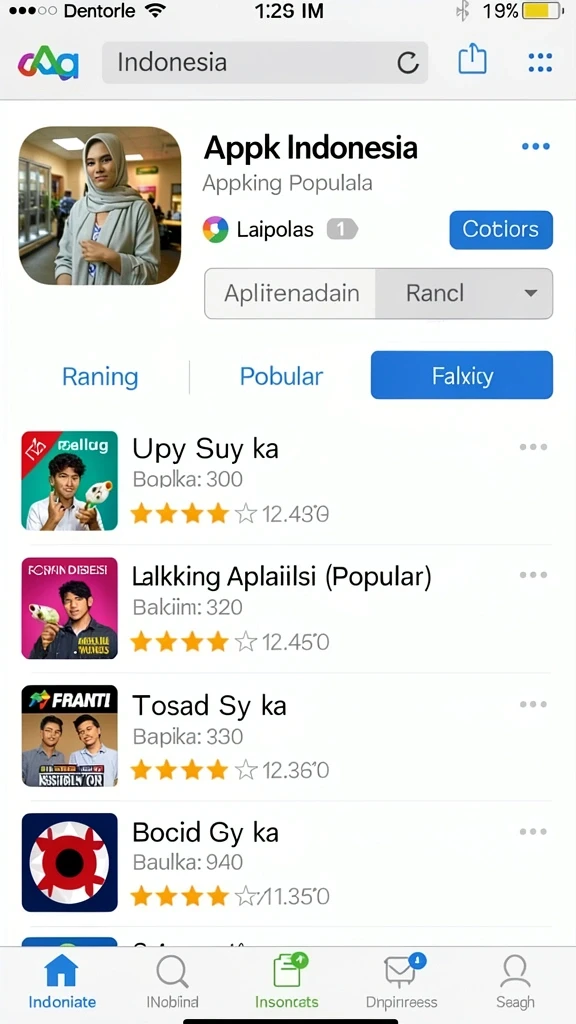 Karakter dapat dipilih sesuai keinginan pengguna.