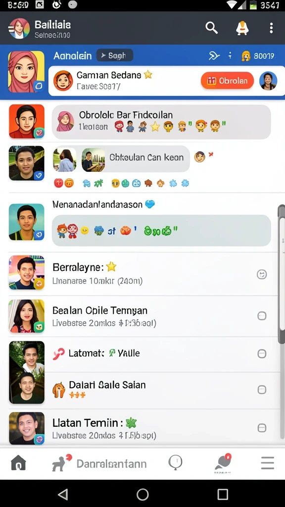 Tampilan antarmuka yang intuitif dan ramah pengguna.
