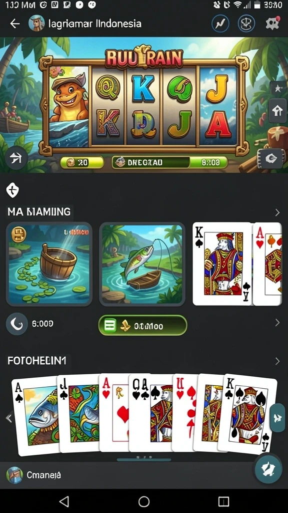 Tampilan antarmuka yang intuitif dan menarik.