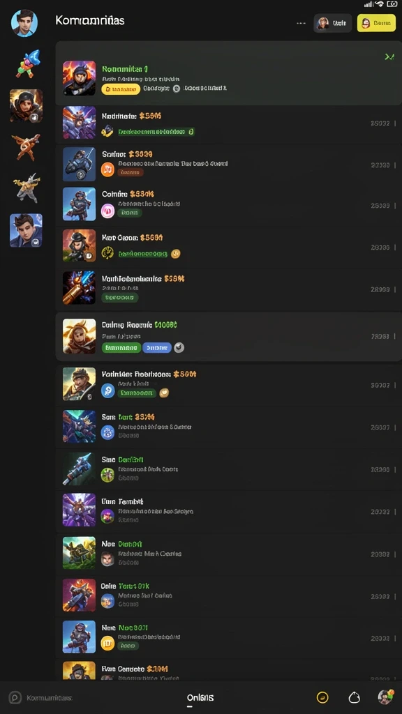 Screenshot menampilkan antarmuka game yang menarik.