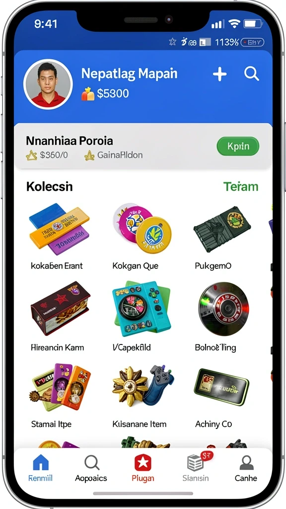 Tampilan antarmuka yang menarik dan user-friendly.
