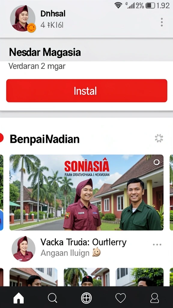 Snapshot saat pemain menyelesaikan level dengan sukses.