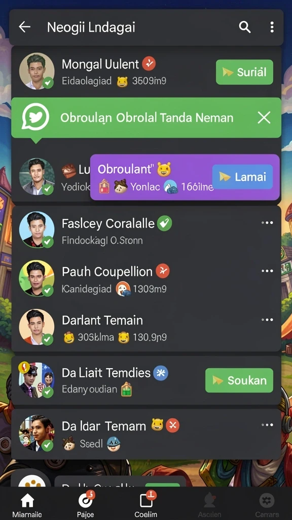 Karakter yang dapat dikustomisasi sesuai keinginan pemain.