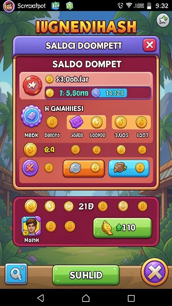 Fitur permainan togel dengan berbagai pilihan angka.