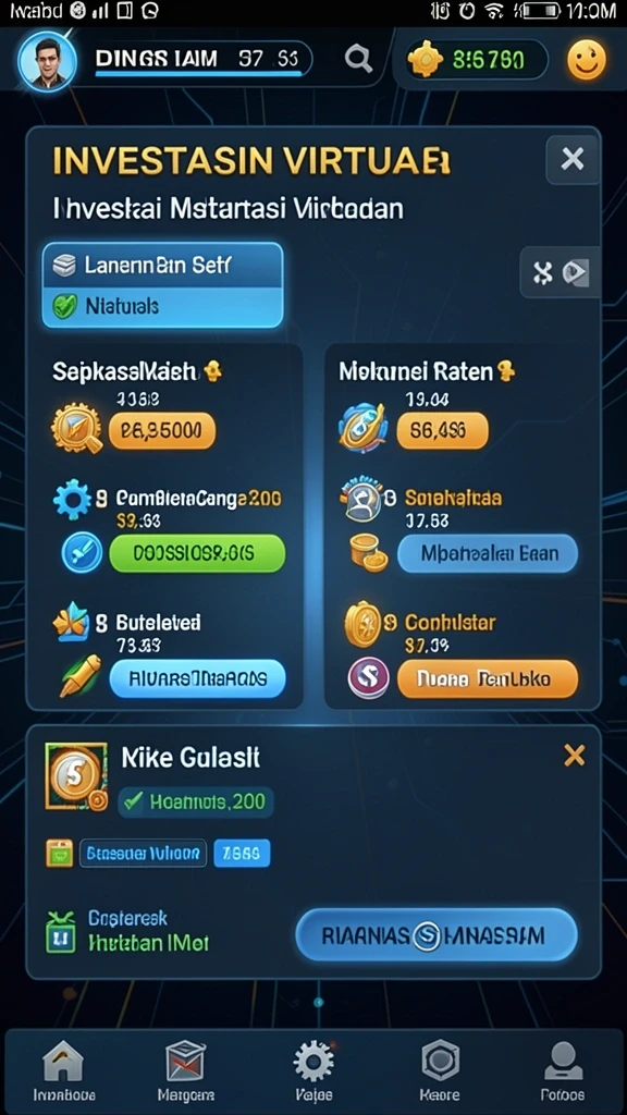 Tampilan utama permainan SURGA77 yang menarik.