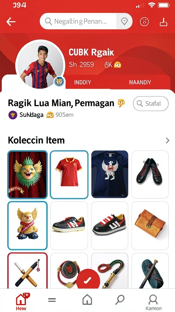 Tangkapan layar menunjukkan hadiah harian yang bisa didapat.