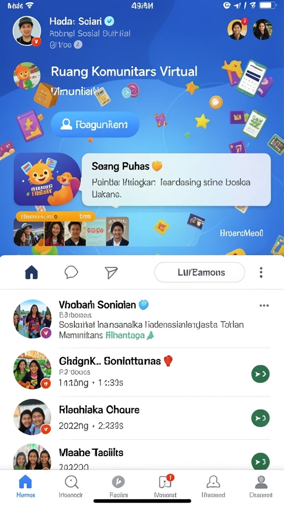 Momen seru saat menghadapi boss besar.