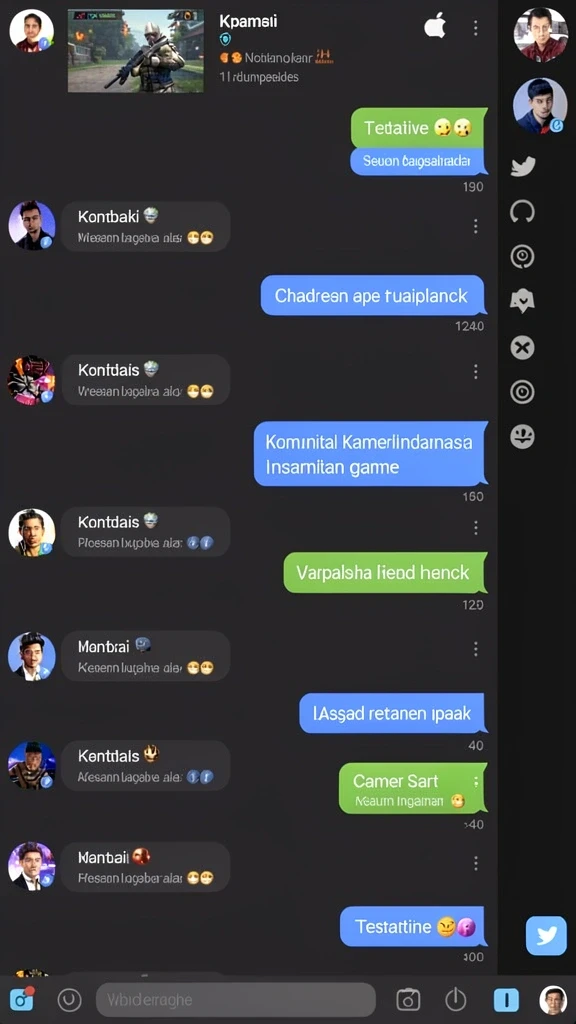 Screenshot memperlihatkan fitur pengelolaan desa yang menarik.