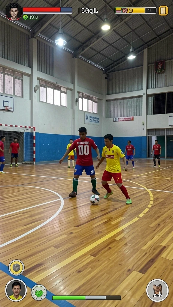 Grafis memukau yang menciptakan pengalaman bermain yang menyenangkan.