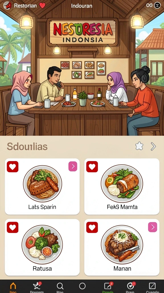 Misi harian yang memberi bonus menarik.