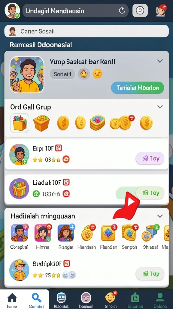 Screenshot menunjukkan fitur multiplayer dalam aksi.
