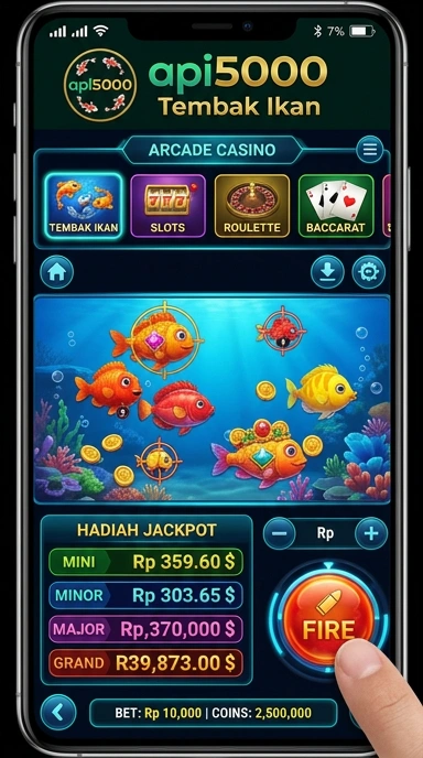 api5000 — layar beranda
