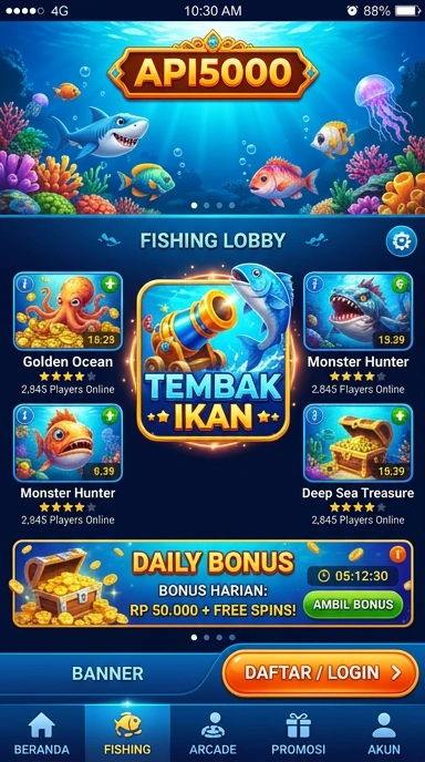 api5000 — menu pengaturan